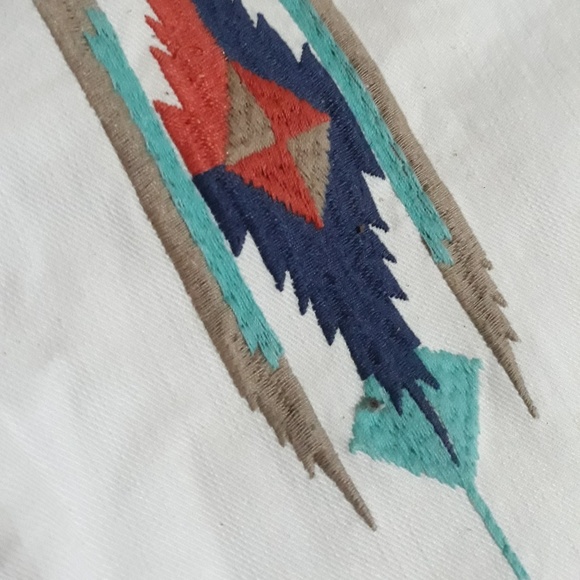 EMBROIDERED Aztec Tribal Navaho Southwest Jeans NWT by Design Lab Only 1 left - Picture 4 of 9